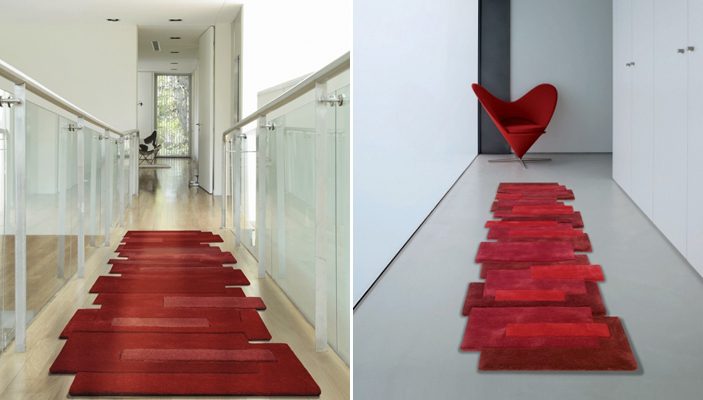 Alfombra para decorar el pasillo